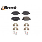 BRECK Bremsbelagsatz, Scheibenbremse